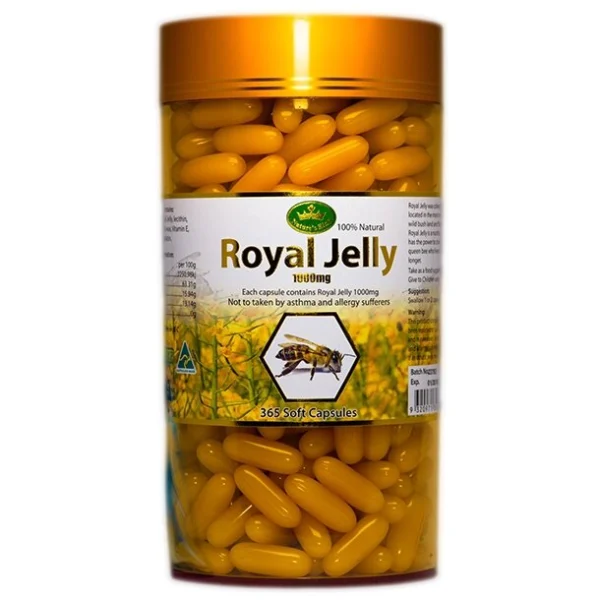 Маточное молочко в капсулах Royal Jelly King 1000 мг., 120 капсул, Австралия