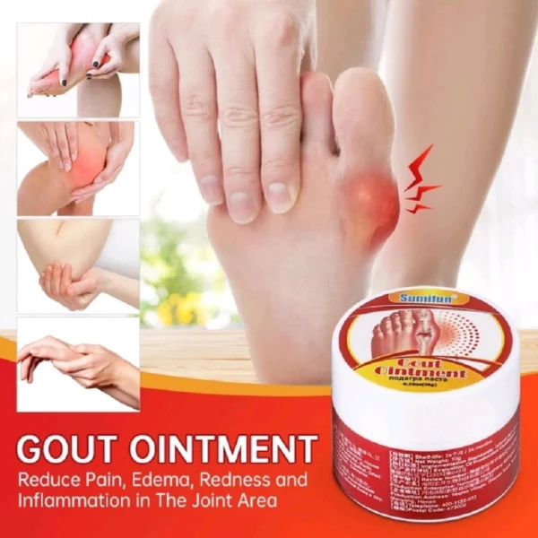 Мазь от подагры ног, от косточки на большом пальце Sumifun Gout Ointment