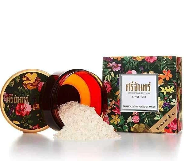 Минерально-растительная пудра с Золотом и Танакой Srichand Complexion Tanaka Gold Powder, 14 гр., Таиланд