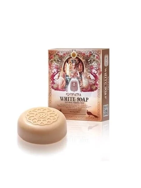 Мыло белое травяное Клеопатра VOODOO Cleopatra White Soap, 70 гр. Таиланд