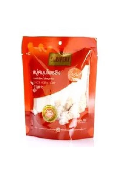 Мыло-спа  ИМБИРЬ Supaporn в мешочке 70 гр / Supaporn ginger soap 70g Таиланд