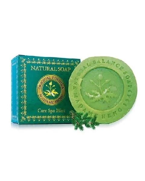 Мыло тайское натуральное " Мадам Хенг" с мятой  Madame Heng Care Spa Mint