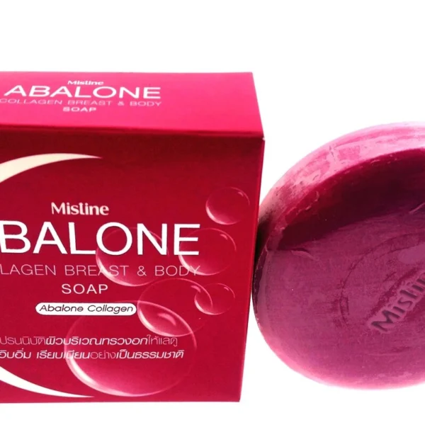Мыло укрепляющее для увеличения и подтяжки груди Mistine Abalone Collagen Breast  Body Soap, 70 гр., Таиланд