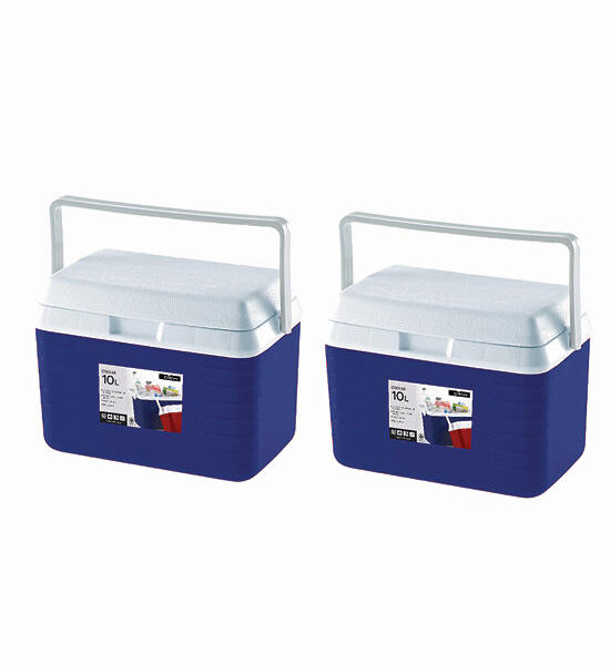 DKW Ice bucket 10 liters, Frigo model. blue color (2 piece set) Оригинал