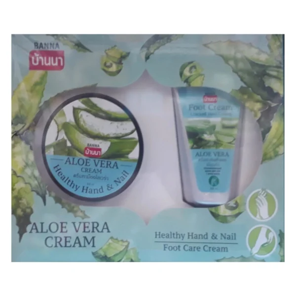 Набор подарочный Aloe Vera Cream, Foot care cream + Healthy Hand  Nail, Таиланд