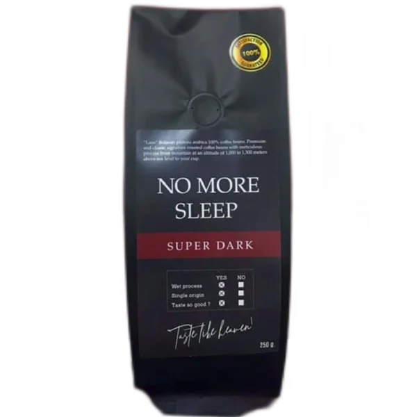 Элитный лаосский кофе Арабика ручной сборки No more Sleep 250 гр