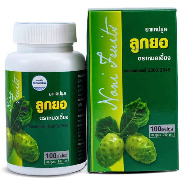 Капсулы Нони для тонизирования и общего укрепления организма Konga Herb