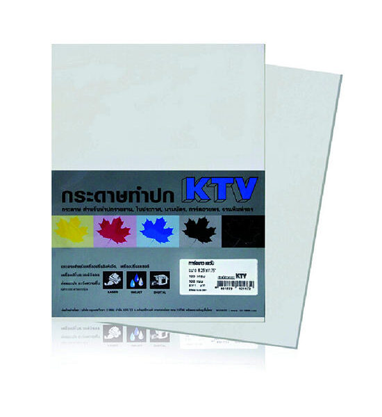 KTV K-ONE White Card Paper A4 120Gsm (100 Sheets) Оригинал
