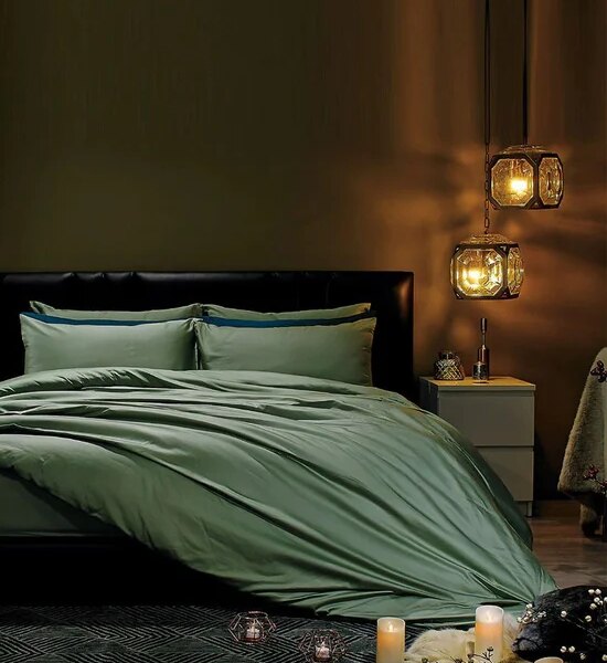 PERICO Bed Sheet Set 6 pcs. Superior Elegant Solid SS001 Оригинал
