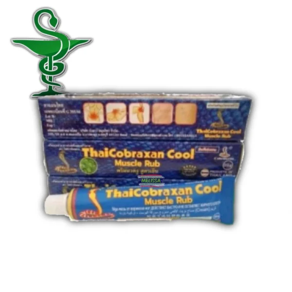 Обезболивающая мазь со змеиным ядом от варикоза ThaiCobraxan Cool Muscle Rub Fast Action, 20 гр. Таиланд