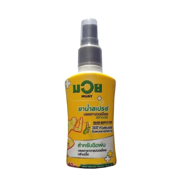 Обезболивающее масло Namman Muay Relieve Muscle Pain Spray 40 мл. Таиланд