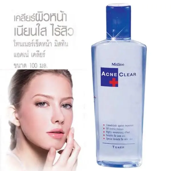 Очищающий тонер от акне Mistine Acne Clear, 100 мл., Таиланд