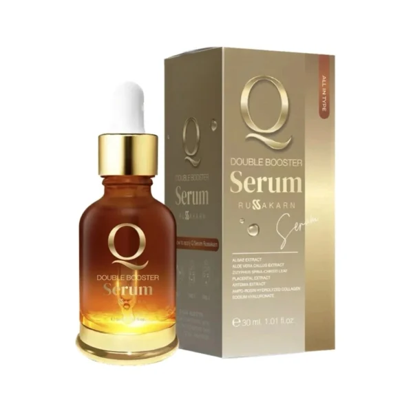 Омолаживающая сыворотка для лица с эффектом ботокса Double Serum Q Russakarn, Таиланд