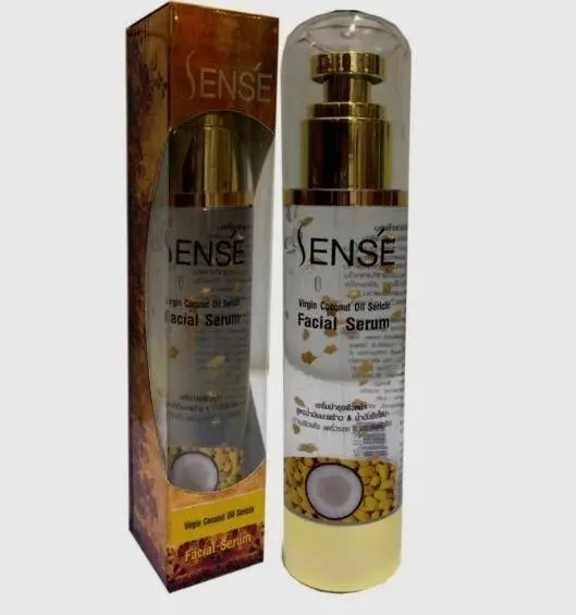 Омолаживающая сыворотка для лица с Золотым Шёлком Sense Virgin Coconut Oil Facial Serum,100 мл. Таиланд