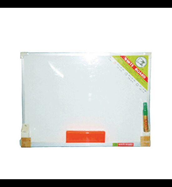P.K. P.K. กระดานไวท์บอร์ด ขนาด 40x60 ซม. พร้อมแปรงลบและปากกา Оригинал