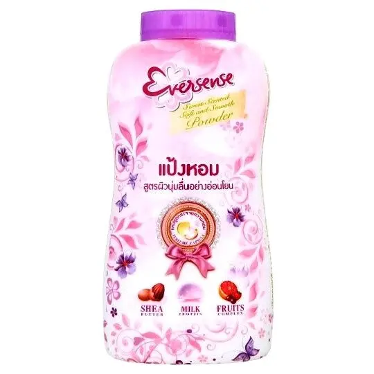 Парфюмированный женский тальк для тела Eversense Purples Sweet Scented Soft and Smooth Powder, 180 гр. Таиланд