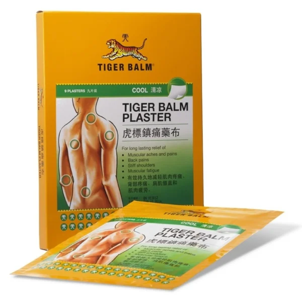 Охлаждающий тигровый пластырь Tiger Balm 2 размера