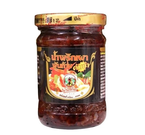 Приправа - паста Чили Том Ям PANTAINORASINGH BRAND CHILI PASTE TOM YUM, 114 гр. Таиланд