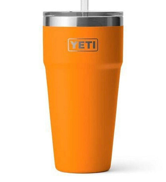 YETI RAMBLER 30 OZ STACKABLE CUP WITH MAGSLIDER LID KING CRAB ORANGE Оригинал