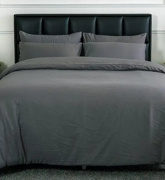 LUCKY MATTRESS 6 Ft. Mc 009 Bed Sheet Micro Touch Earth Tone Stlye Grey Оригинал