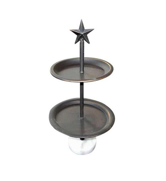 CHIC REPUBLIC Antique Black 2-Tier Cake Stand ASHIRA Оригинал