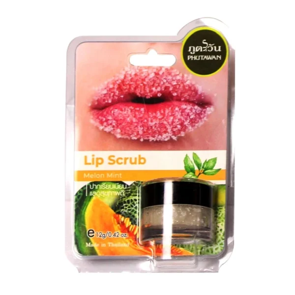 Сахарный скраб для губ Phutawan Lip Scrub, 12 гр. Таиланд (в ассортименте) MELON MINT