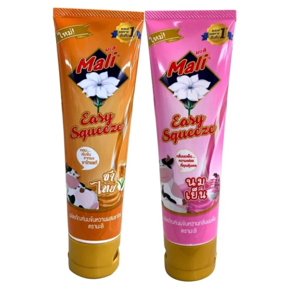 Сгущеное молоко Mali Sweetened Condensed Milk Easy Squeeze 120gr. (в ассортименте) Таиланд
