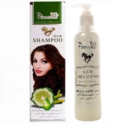 Шампунь для волос с экстрактом Моринги и Бергамота Pannamas Moringa  Bergamot Shampoo, 300 мл., Таиланд