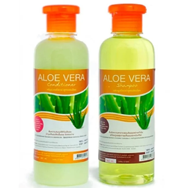 Шампунь + кондиционер для волос Алоэ Вера/ Aloe Vera shampoo + conditioner, Banna, Таиланд, 360+360 мл.