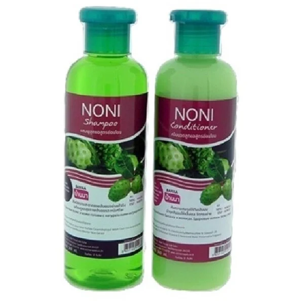 Шампунь + кондиционер для волос Нони / Noni shampoo + conditioner, Banna, Таиланд, 360+360 мл.