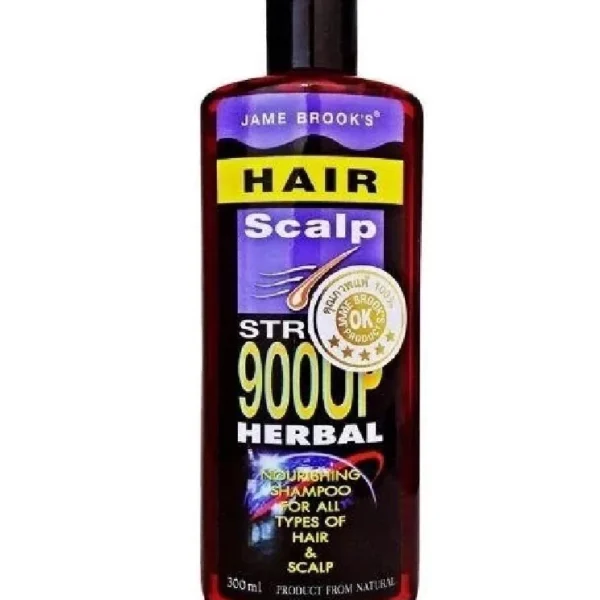 Шампунь травяной против выпадения волос Jame Brook's Hair Scalp Strong 900UP Herbal, 300 мл., Таиланд