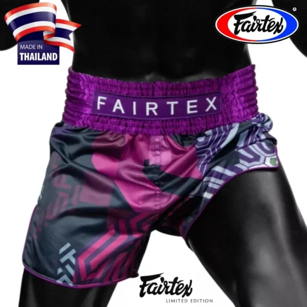 Шорты Fairtex Muay Thai Shorts BS Future-LAB X, Таиланд S Purple