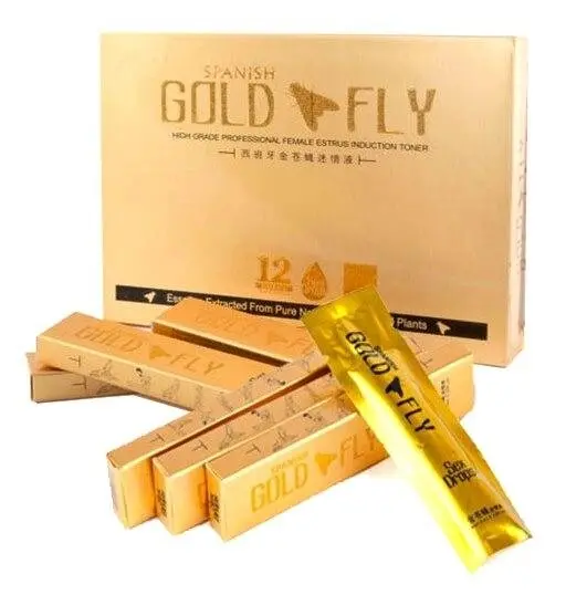 Шпанская Мушка Spanish Gold Fly возбуждающие капли для женщин и мужчин, 12 шт  5 мл.