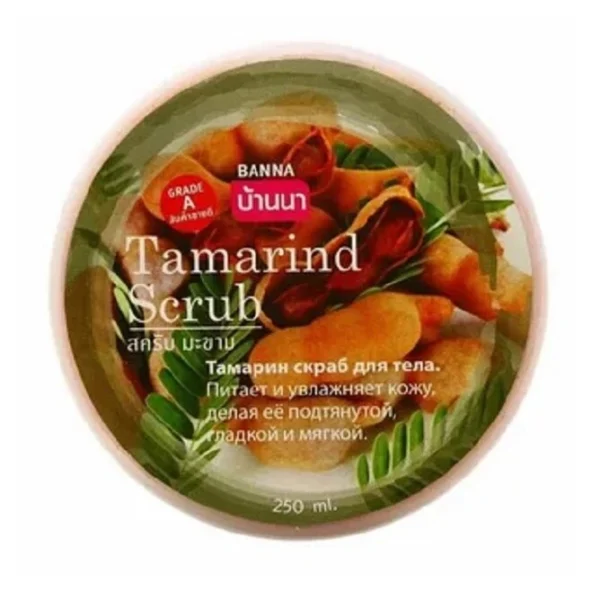 Скраб для тела ТАМАРИНД Banna 250 мл/ Banna Tamarind scrub 250 ml  Таиланд