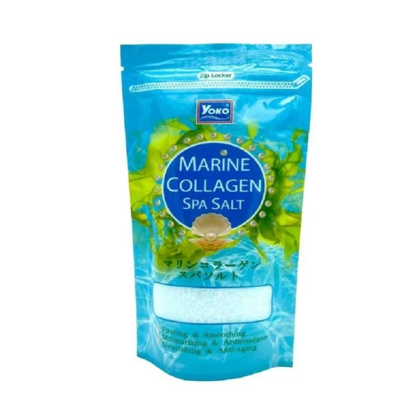 Солевой скраб для тела “Морской коллаген”  Yoko Spa Salt Collanen Marine, 300 гр.