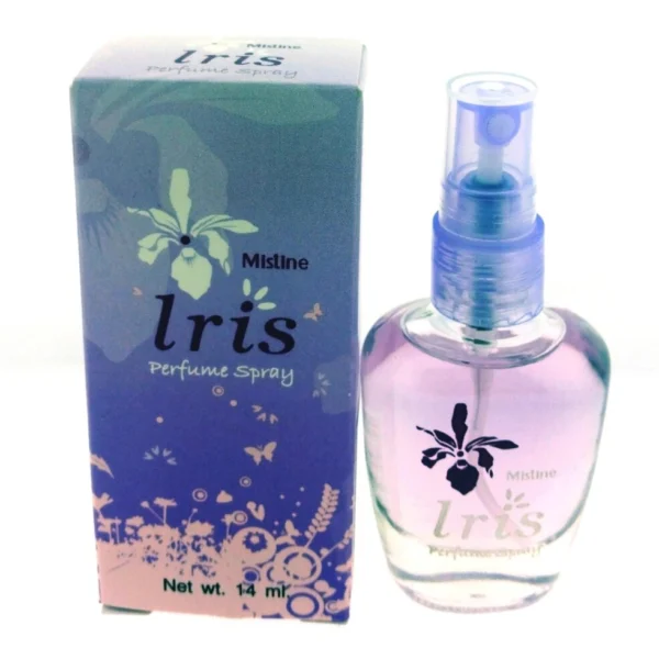 Спрей ароматизированный для тела,"Сладкие Ирисы и Ваниль", Mistine Iris Perfume Spray, 14 мл., Таиланд