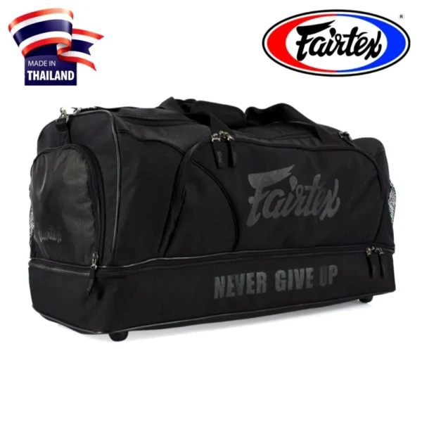 Сумка спортивная Fairtex Bag 2 Solid Tank, Таиланд Черный