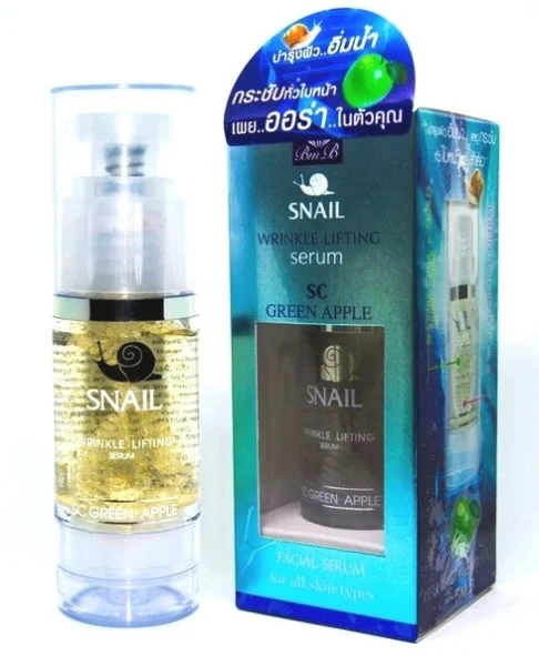 Сыворотка антивозрастная для лица с улиточной слизью Snail Wrinkle Lifting Serum, 30 мл., Таиланд