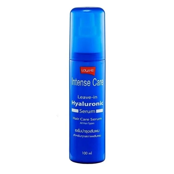 Сыворотка для волос с Гиалуроновой Кислотой Lolane Intense Care Liave-in Hyaluronic Serum, 100 мл., Таиланд