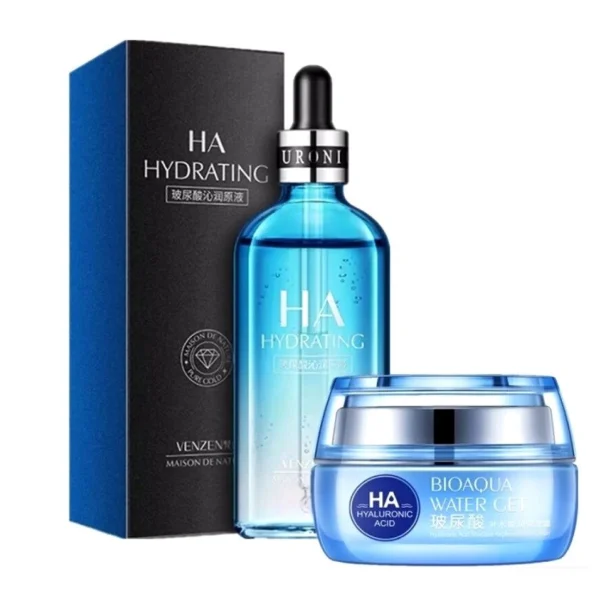 Сыворотка + Крем для лица с Гиалуроновой Кислотой Venzen HA Hydrating + Water Get, 100 мл. + 50 мл. Таиланд