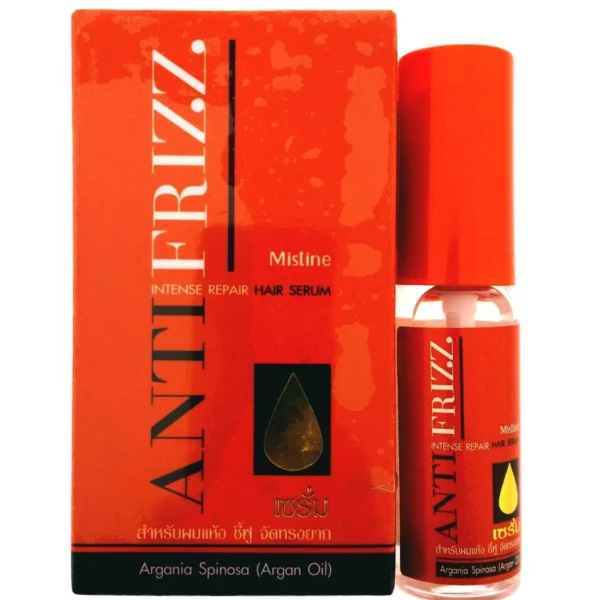 Сыворотка с Аргановым маслом для вьющихся волос Mistine Anti Frizz Intense Repair Hair Serum, 20 мл., Таиланд