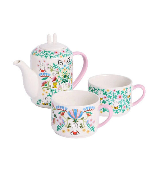 Cath Kidston Pink Set Tea for Two Create with Miffy Оригинал