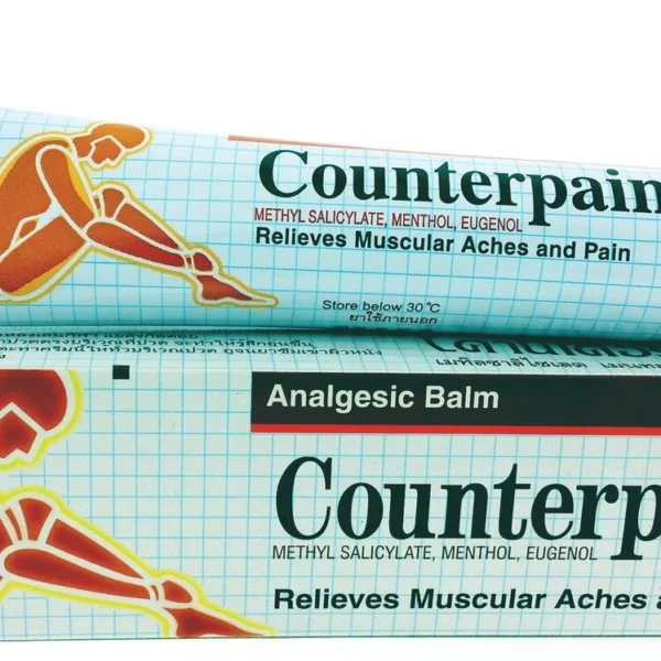 Тайская мазь болеутоляющая Counterpain Hot Analgesic Warm Balm, 120 мл., Таиланд