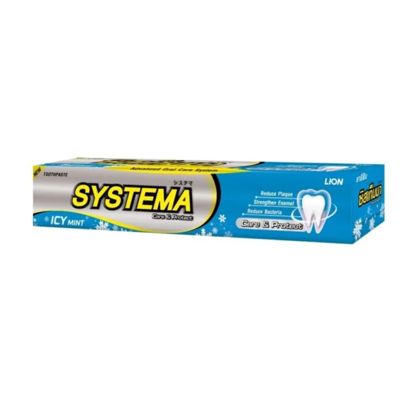 Тайская зубная паста Toothpaste Lion Systema Icy Mint, 160 гр. Таиланд