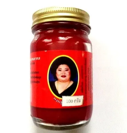 Тайский бальзам Красный Madame Heng, 100 мл., Таиланд