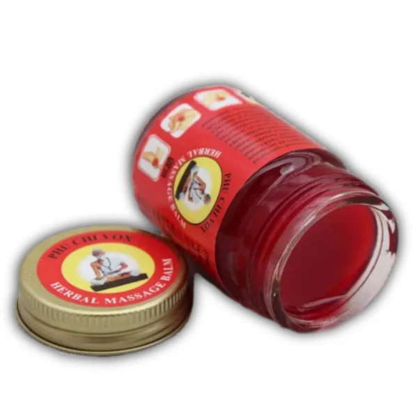 Тайский бальзам красный Phu Chi Vox Herbal Massage Balm Red, 50 мл.