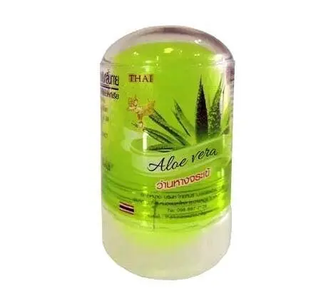 Тайский дезодорант кристаллический с  Алоэ Вера Thai Kinaree Aloe Vera, 120 гр.
