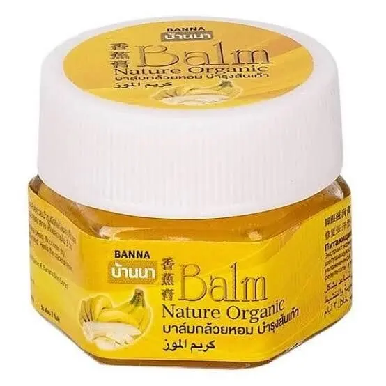 Тайский смягчающий бальзам для ног с бананом Banna Foot Balm Banana, 20 гр., Таиланд