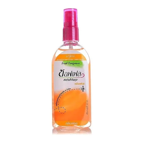 Тайский спрей от комаров Soffel Mosquito Liquid Spray, 80 мл. (в ассортименте)