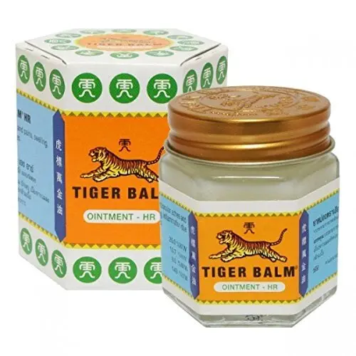 Тайский Тигровый бальзам (Tiger Balm) белый, 30 гр.